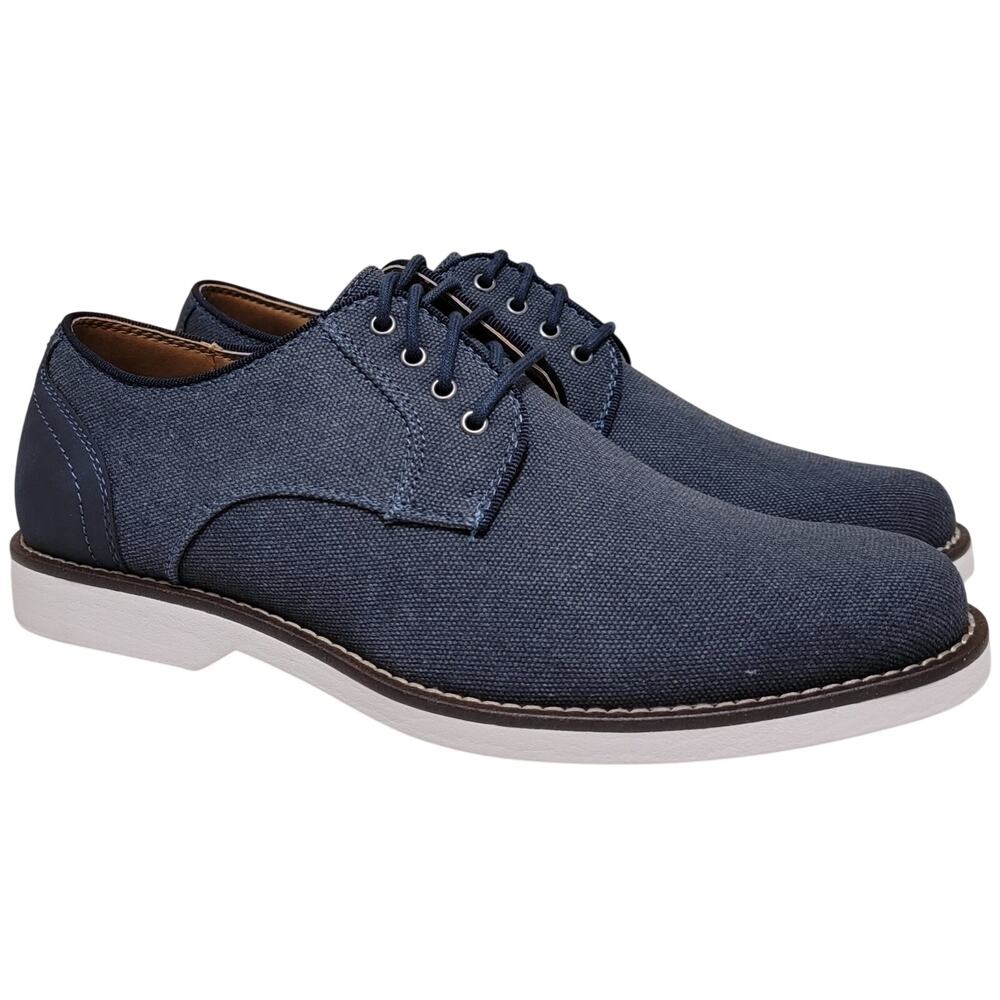 Dockers Men Pryce Casual Plain Toe Derby Oxfords Size US 7.5M Navy Blue